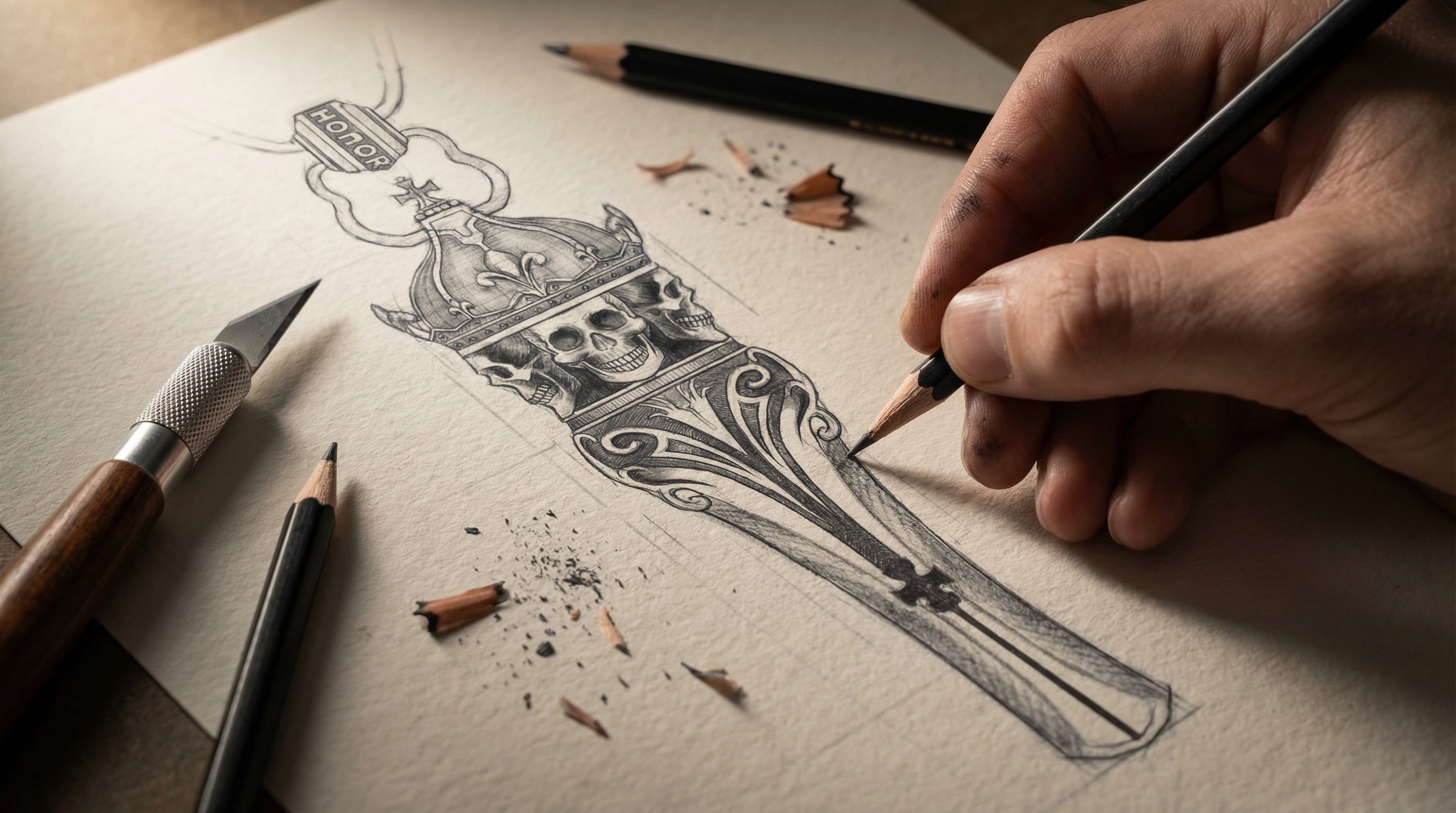 One hundred percent handcrafted