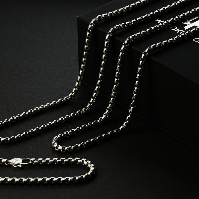 5 MM BOLD BOX CHAIN